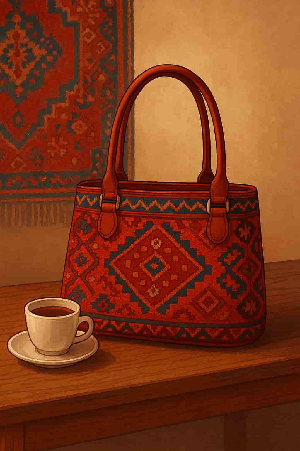 خرید کیف جاجیم مسافرتی + قیمت فروش استثنایی